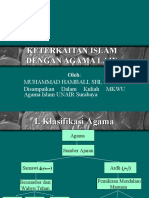 Keterkaitan Islam Dengan Agama Lain