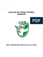 RFAF - Futbol Indoor - Reglas de Juego