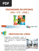 91 Ergonomía en Oficinas
