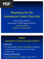Download Assessment Center Exercises 2009 by sushen8800 SN62018509 doc pdf