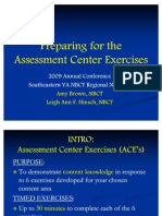 Assessment Center Exercises 2009