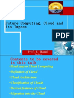 Future: Computing Cloud and Its Impact: Gitam