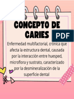 Concepto de Caries