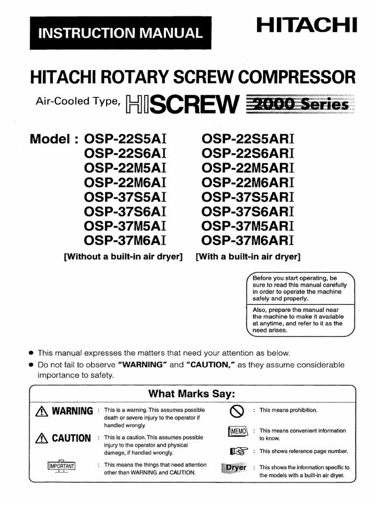 MANUAL BOOK OSP-22-37M(S)A(R)1 | PDF