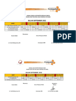 Jadwal Dokter September 2022