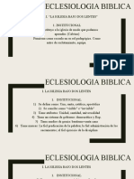 Eclesiologia Biblica