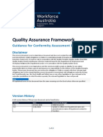 QAF Guidance For Conformity Assessment Bodies - Key Words