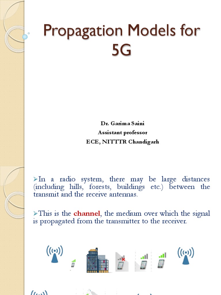 5G Radio Propagation Models Overview | PDF | Radio Propagation | Radio