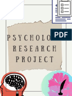 Psychology - Cover Page