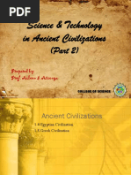Science and Technology in Ancient Civilizations | PDF | Ancient Egypt ...