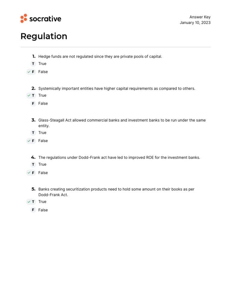 Quiz Regulation PDF