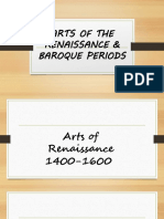 Arts of The Renaissance Baroque Periods 1
