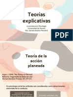 PP - Profe - Psicología Social. Modelos Explicativos Del Comportamiento