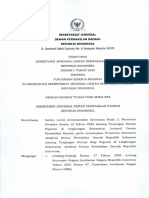 PERSEKJEN DPD RI No. 8 Tahun 2018 - Perubahan Atas Persekjen DPD RI No. 2 Tahun 2020 TTG Tukin Di Lingkungan Setjen DPD RI