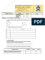 Examen 2do. Quimestre 3ERO. MATEMATICAS 1