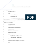 Check Constraints: Check Constraints Creation Statements Were Also Created Previously Using The Following TSQL