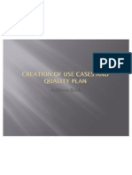 Creation of Use Cases and Quality Plan1