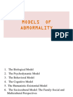 Models of Abnormality: Biological Perspectives