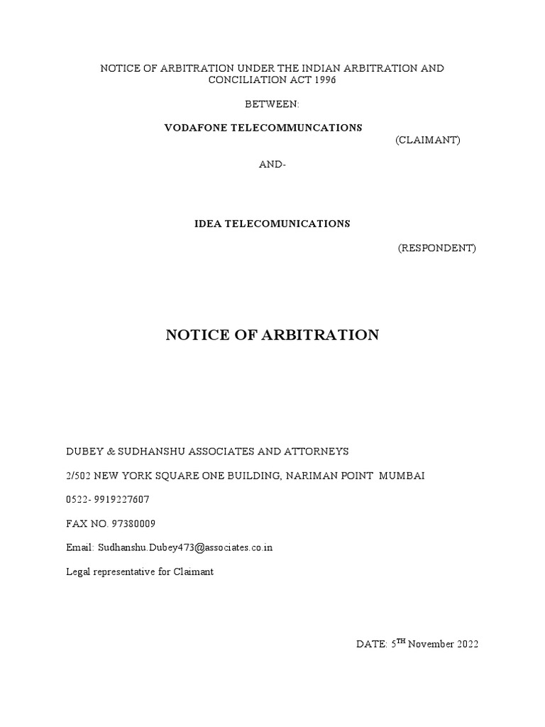 notice-arbitration-pdf-arbitration-damages
