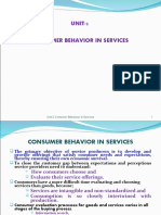 Unit-2 Consumer Behaviour in Services