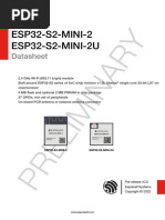 Esp32 s2 Mini 2 - Esp32 s2 Mini 2u - Datasheet - en