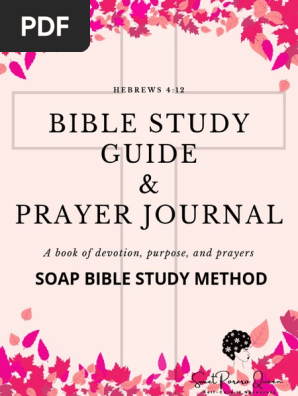 Personal Bible Study & Prayer Journal (Pink)