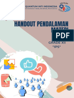 Handout Ips Pendalaman Materi Kelas 12 Fixed