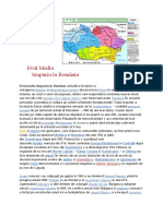 Evul Mediu Timpuriu În România Actuală A Început Cu