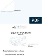 Module 1 What Is LRM - Modelo de Referencia Bibliotecaria Es