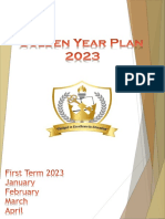 Year Plan 2023 - First Term