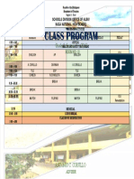 8-Opal Class Program