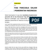 Tidak Ada Keadilan Karena Kurangnya Implementasi Pancasila