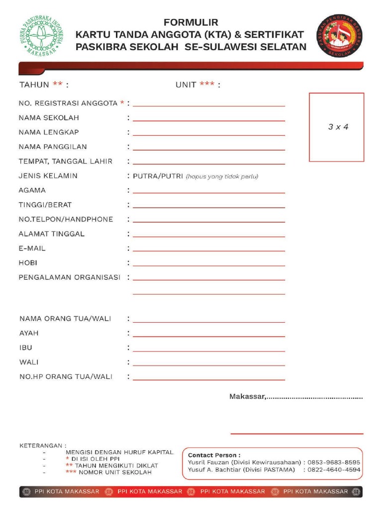 Formulir KTA | PDF
