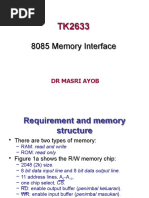 Lecture14-8085 Memory Interfacing