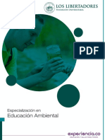 Especializacion Educacion Ambiental