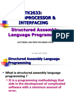 Lecture8-Sturtured Assembly Language Programming