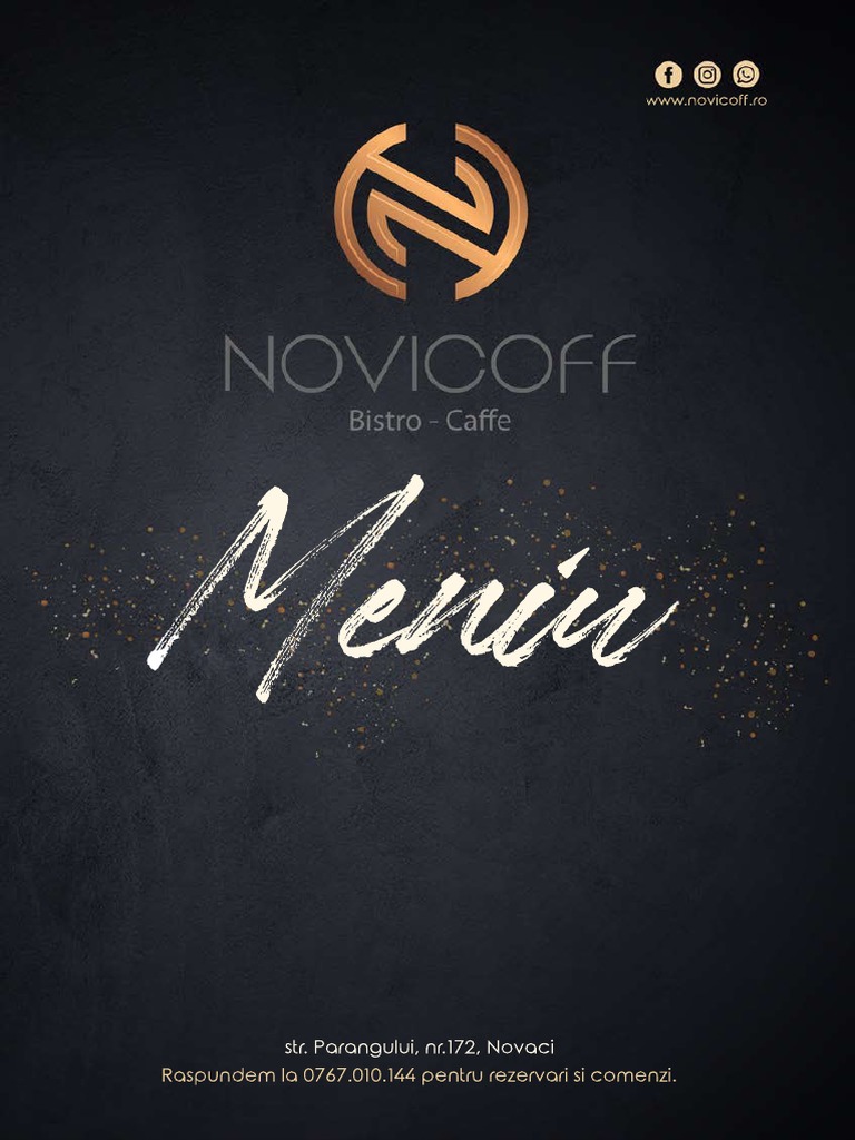 Meniu | PDF