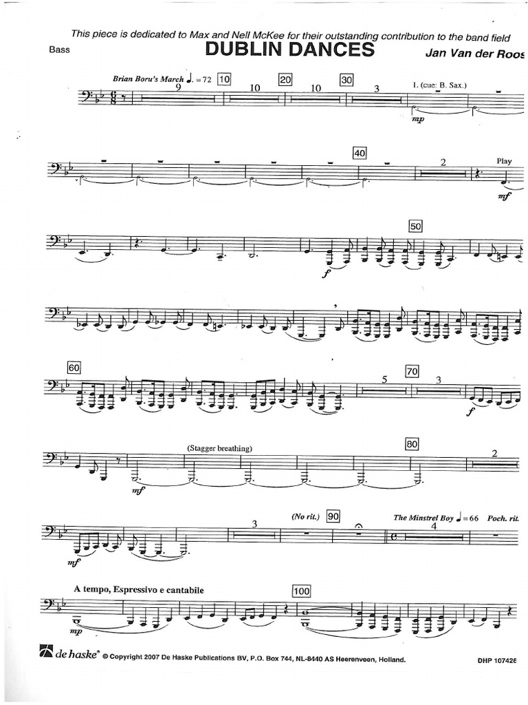 Dublin Dances - J.v.der Rost | PDF