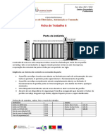 Ficha de Trabalho 6 - Porta Da Industria