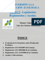 Tema 2. Legislación Reglamentos y Ayudas.