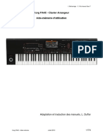 Korg Pa4x Aide Memoire LD 480244