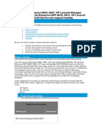 HP LaserJet Enterprise M406, M407, HP LaserJet Managed E40040, HP LaserJet Enterprise MFP M430, M431, HP LaserJet Managed MFP E42540 Service and Support Training