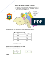 Población de Cuyes en Distrito de Ayacucho Por Año