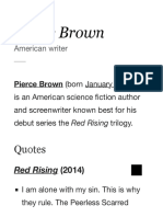 Pierce Brown - Wikiquote