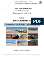 Chapitre 02  GÉODÉSIE ET CARTOGRAPHIE