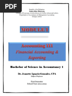 MODULE 1-Accounting and Its Environment