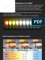 What Is Color Temperature of A Bulb