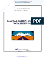 Catalogue Des Structures Types de Chaussées Neuves en