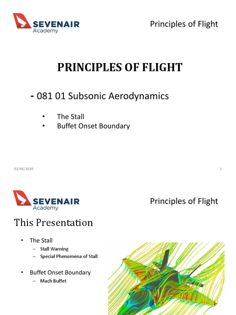 PoF 5 Stall, Buffet Onset Download Free PDF Aerospace Chemical