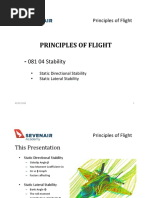 PoF 9 Static Directional and Lateral Stability